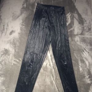 Velvet leggings
